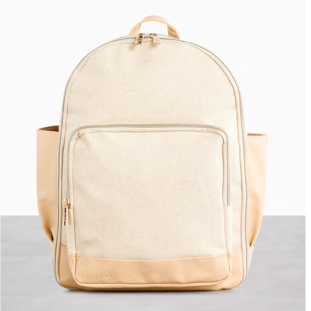 BEIS the backpack in Beige
